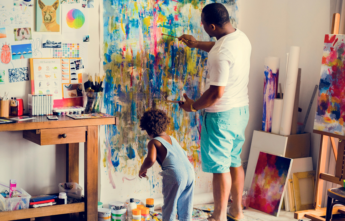 Child Painting